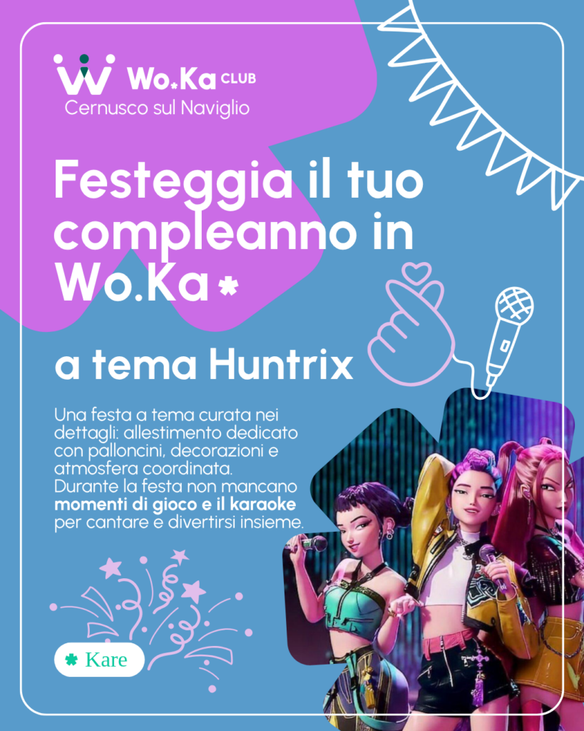 Compleanno a tema Huntrix Kpop